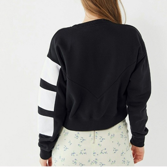 adidas womens 3 stripe sweatshirt